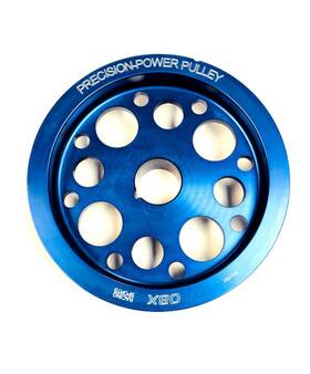 Obx Racing Sports P11751bl Blue Aluminum Underdrive Crank Pulley 08-15 Mitsubishi Lancer Evo X 10