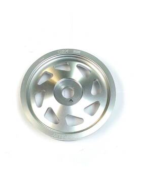 Obx Racing Sports P12396s Polish Aluminum Underdrive Crank Pulley Scion Fr-s Subaru Brz Toyota 86 2.0l