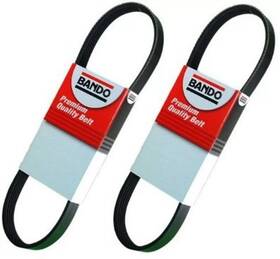 Oem Bando 6 1095b Drive Belt Set 2 Pcs Fits Nissan Maxima 1995-2003 Alternator-a/c