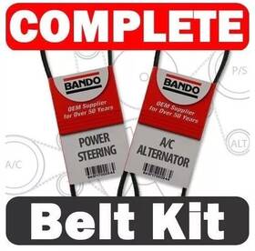 Oem Bando 90080-91239 Lexus Rx330 Serpentine Belt Set Alternator/ac Power Steering 4pk880 6pk1035