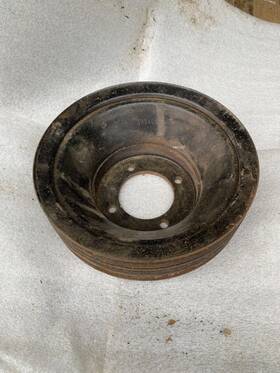 Oldsmobile 399405kc 1968 1969 1970 1971 Crankshaft Main Pulley 400 455 With A/c 3 Groove