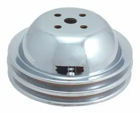 4458 Pep Boys Chrome Big Block Chevy Short Water Pump Pulley 1965-1968 Bbc Swp 4458 Pep Boys Chrome Big Block Chevy Short Water Pump Pulley 1965-1968 Bbc Swp
