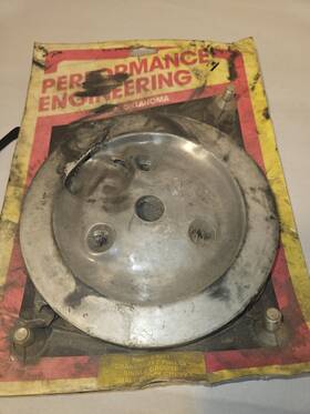 Performance Engineering 4051 Crankshaft Pulley #4051 Single Groove Small Block