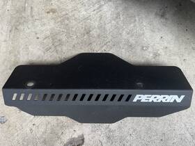 Perrin Performance Psp-eng-150blk Alternator Pulley And Belt Cover For 02-14 Wrx 04-21 Sti Black