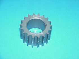 Peterson 05-1218wc Billet Dry Sump Oil Pump Lower Drive 18 Tooth Htd Pulley