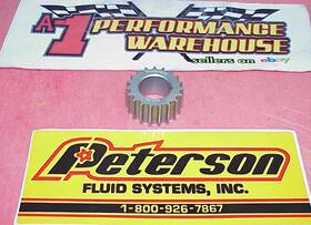 Peterson Fluid 05-1219 New Billet Dry Sump Oil Pump Lower Drive 19 Tooth Htd Pulley