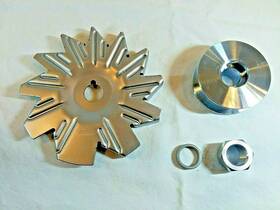 Plb Pul-01005k Model A Ford Pulley Fan Kit Convert Generator To Alternator Cars Trucks Tractor