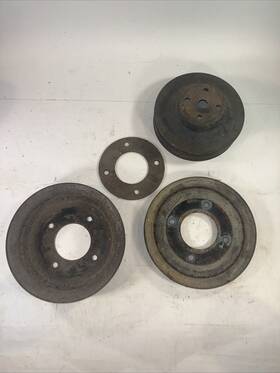 Pontiac 481037ya Lemans Firebird 1971-1979 Factory A/c Engine Pulley Set 4 Pc 350 400