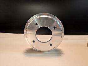 Pontiac Pont2cr 2 Groove Crankshaft Pulley 2v Pont 350 400 428 455 Crank Gto Firebird