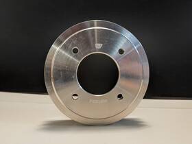 Pontiac Pont2cr-s 2 Groove Crankshaft Pulley 2v Pont 350 400 428 455 Crank Gto Firebird