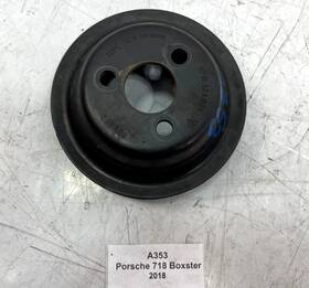 Porsche 0pb.121.031 2009-2024 Oem 718 Boxster 982 Engine Coolant Water Pump Pulley 36k