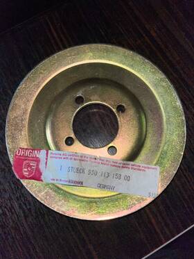 Porsche 930.113.158.00 Genuine 911 930 Crankshaft Pulley Nos Single
