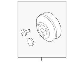 Porsche 946-106-091-75 Genuine Pump Pulley