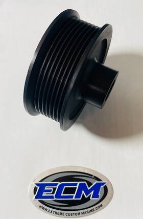 Procharger Dp370-8sc Ati Supercharger 8 Rib Drive Pulley Offset 3.700 Inch Dia