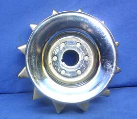 R.a.n. Performance 3711766 1957 Chevrolet Corvette Deep Groove Alternator Fan Pulley Chrome