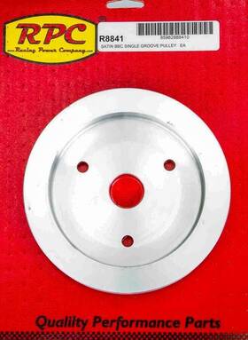 Racing Power Co-packaged R8841 Co-packaged - Bbc Swp Single Groove Lower Pulley