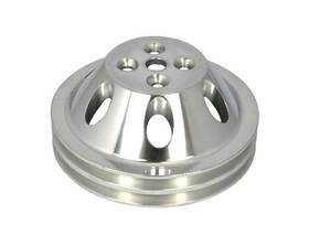 Racing Power Co-packaged R9479pol Co-packaged - Pol Alum Sbc Double Gro Ove Pulley
