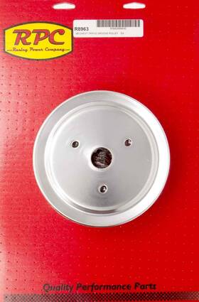 Racing Power Company R8963 Co-packaged - Sbc Swp 3 Groove Crank Pulley