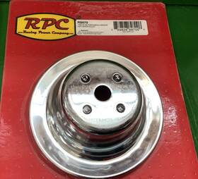 Racing Power Company R8970 1965-66 Sb Ford Single Groove Water Pump Pulley New