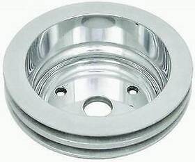 Racing Power Company R9485pol Co-packaged - Pol Alum Sbc Double Gro Ove Pulley