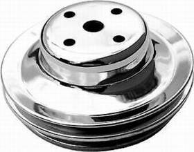 Racing Power Company R9723 Co-packaged - Bb Chev Double Groove Long Water Pump Pulley