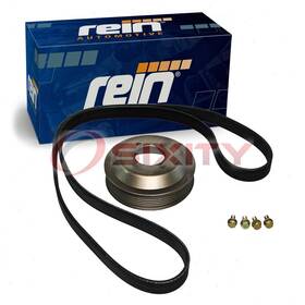 Rein Sx-7ksc Water Pump Pulley Kit For 2000 Bmw 328ci 2.8l L6 Engine Belts Cooling Wb
