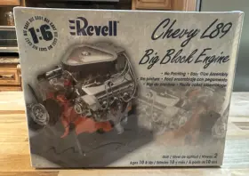 Revell 031445014413 - Chevy L89 Big Block Engine Model 1 6 Scale Die Cast Chevrolet