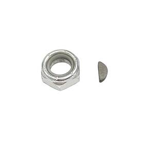 Rpc R3913h Gm Saginaw Power Steering Pump Pulley Nut And Keyway Sb Bb Chevy Chrome
