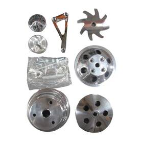 Rpc R8703 Engine Pulley Kit For Chevy 262-400 Sbc