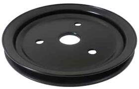 Rpc R9602bk Black Sb Chevy 283-350 V8 Single Groove Crankshaft Pulley - Swp Lowe