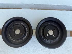 Saleen 06-1607-c12395a Pair Of 2005-2009 Ford Mustang S281 Supercharger Pulley 4.6 3v Sohc