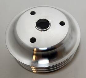 Sbc Si-at25100 Triple Grove Aluminum Pulley Lwp