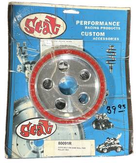 Scat 80091r For Vw - #80091r 5 Eye Bolt-on Sand Seal Power Pulley