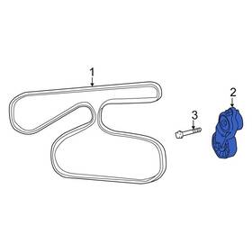 Scion Oe 1662036013 Accessory Drive Belt Tensioner Assembly