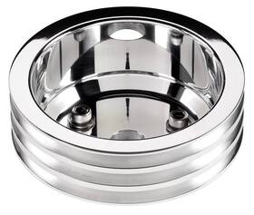 Southwest Speed 410-5918 New Sws Bbc Polished Billet Crankshaft Pulley Long Water Pump 3 V-belt Grooves