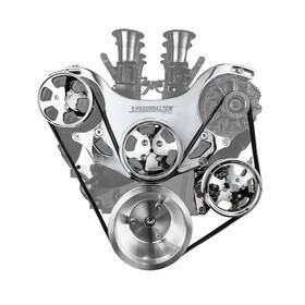 Speedmaster 1-415-002-01 Chevy Bbc 454 Complete Engine Pulley Kit Polished