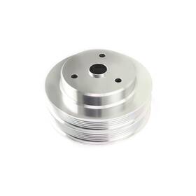 Speedmaster Pce239.1024 Sbc Billet Aluminum Long Water Pump Dual Serpentine Pulley