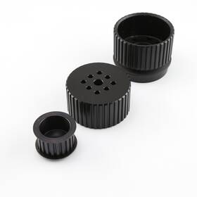 Speedmaster Pce415.1014.02 Long Gilmer Crank Alt And Wp Pulleys Black