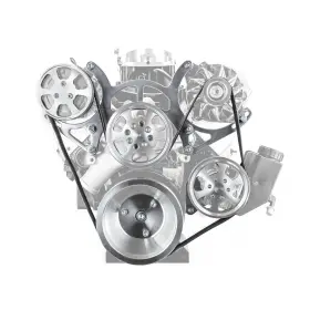 Pce415.1021.01 Speedmaster Billet Alum Engine Pulley Set For Chevy Sbc 350 Pce415.1021.01 Speedmaster Billet Alum Engine Pulley Set For Chevy Sbc 350