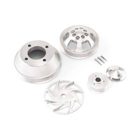 Speedmaster Pce415.1043 Ford Sb 289 302 351w 351c Serpentine Billet Pulley Kit