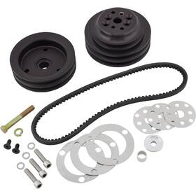 Speedway Motors 910-32952 602 Gm Crate Short Water Pump V-belt Drive Kit
