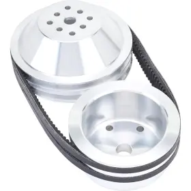 91015461 Speedway Motors Reduction Pulley Combo Fits Chevy Small Block Long Pump