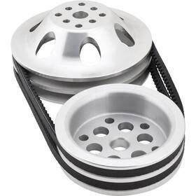 Speedway Motors 91015463 30% Reduction Pulley Combo Fits Chevy Small Block Short Pump