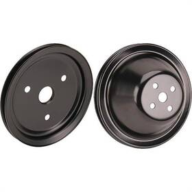Speedway Motors 9109447 Single Groove Short Water Pump Pulley Set Fits Small Block Chevy