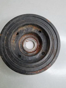 5012187 Subaru 2002-2005 Impreza Wrx Crankshaft Balance Pulley Ribbed Oem Used