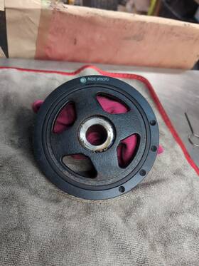 Subaru 90507u 2019-2021 Wrx Awd 2.0l Gas Engine Harmonic Balancer Crankshaft Pulley Oem