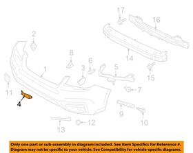 Subaru Oem 57731sg320 17-18 Forester Bumper Components-bumper Cover