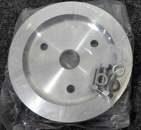 Summit - Chevrolet Sum-g3961 Aluminum Sb Chevy Single Groove Crankshaft Pulley New