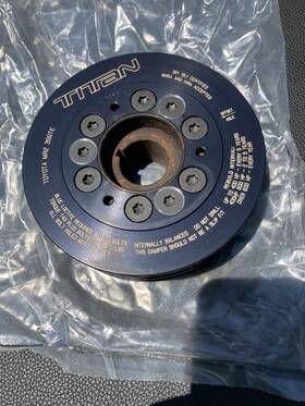 Titan Motorsports 3sgte Crank Damper Pulley For Toyota Mr2