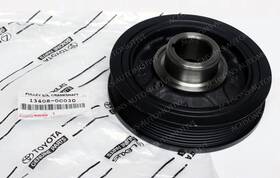 Toyota 13408-0c030 Genuine Oem Pulley Crankshaft 134080c030 New